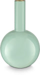 Pip studio - vase à fleurs - accessoires pour la maison - vase bleu - métal - 19x33cm