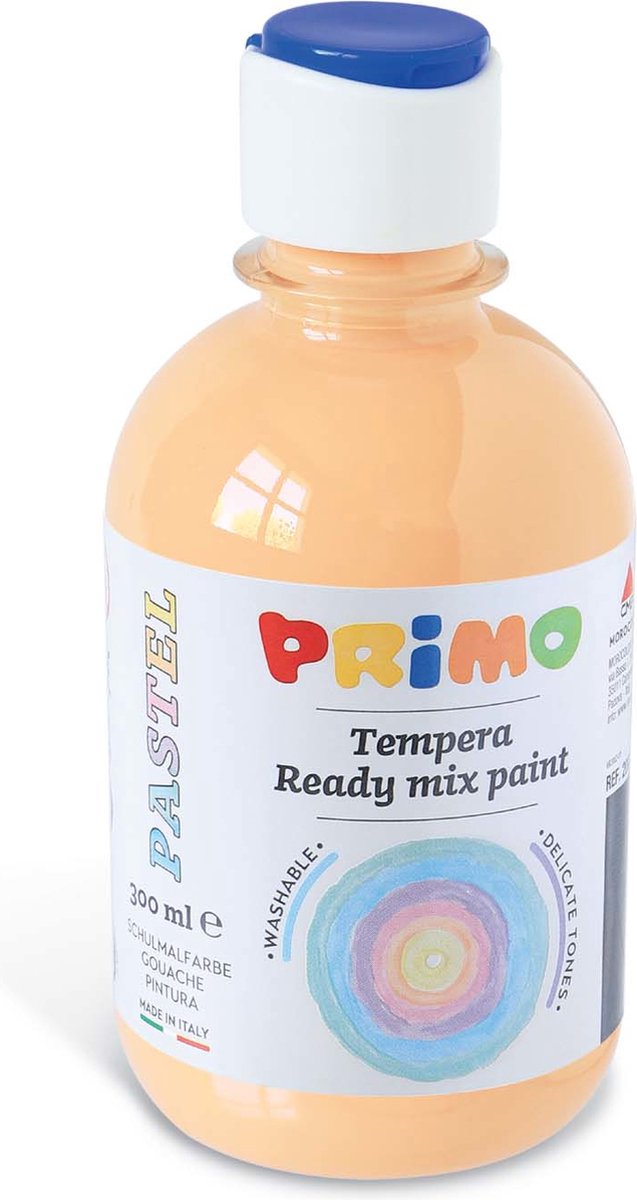Primo gouache pastel abricot 300ml - idéal pour les projets créatifs