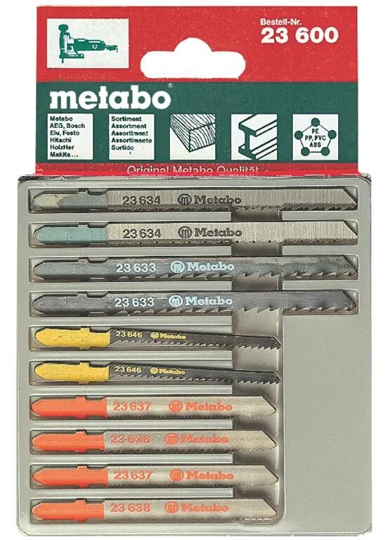 Metabo Set Stitch Saw Blades 10 pièces