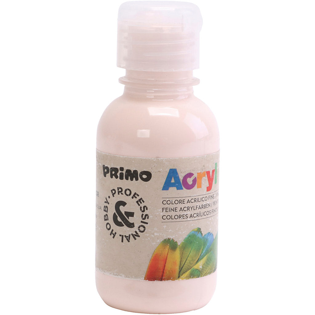 Peinture acrylique de luxe Primo, rose clair, 125 ml 1 bouteille