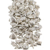 Breloques en argent Creativ Company, taille 15-20 mm, diamètre du trou 3 mm, env. 200 pièces, 80 grammes 1 boîte