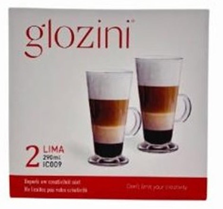Ensemble de verres à latte macchiato Glozini 290ml