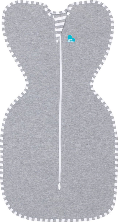 Gigoteuse pour bébé Love to dream ™ swaddle up™ - emmaillotage - bébé 3-6 mois - 6-8,5 kg - toutes saisons - 1,0 tog - gris