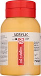 Talens art création peinture acrylique pot 750 ml ocre jaune 227