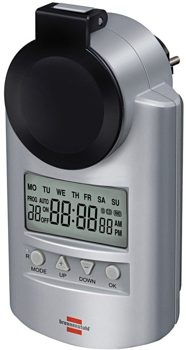 Brennenstuhl Digital Week-Time Shift Horloge pour Buiten
