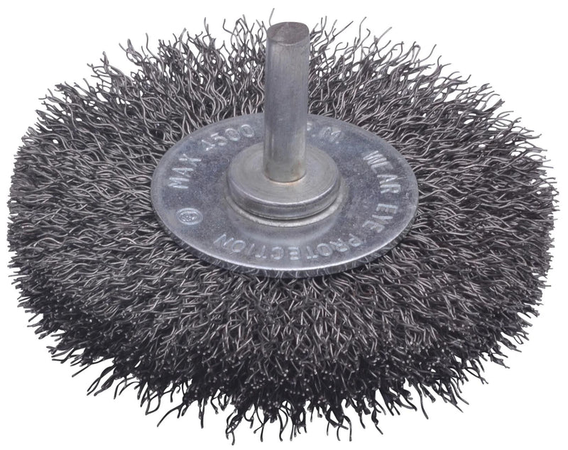 SW Stahl Round Brush avec 6 mm Shaf SW-Steel D = 75 mm