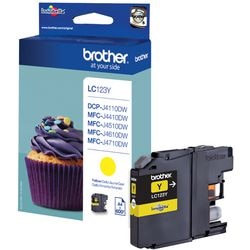 Cartouche d'encre brother lc123valbp noire et 3 couleurs