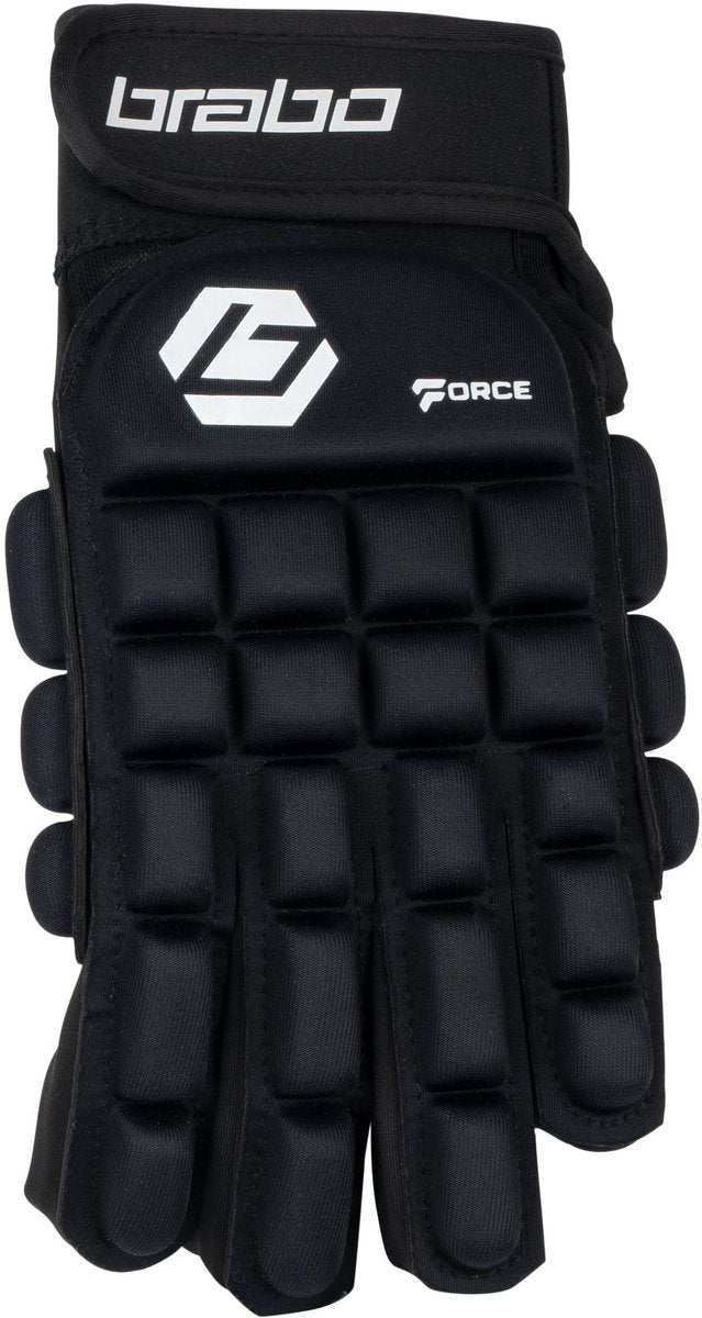 Brabo force gant de hockey en salle doigt complet senior