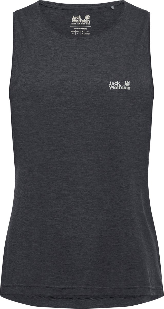 Jack wolfskin wildtrail débardeur w - - vêtements outdoor - polaires et pulls - t-shirt