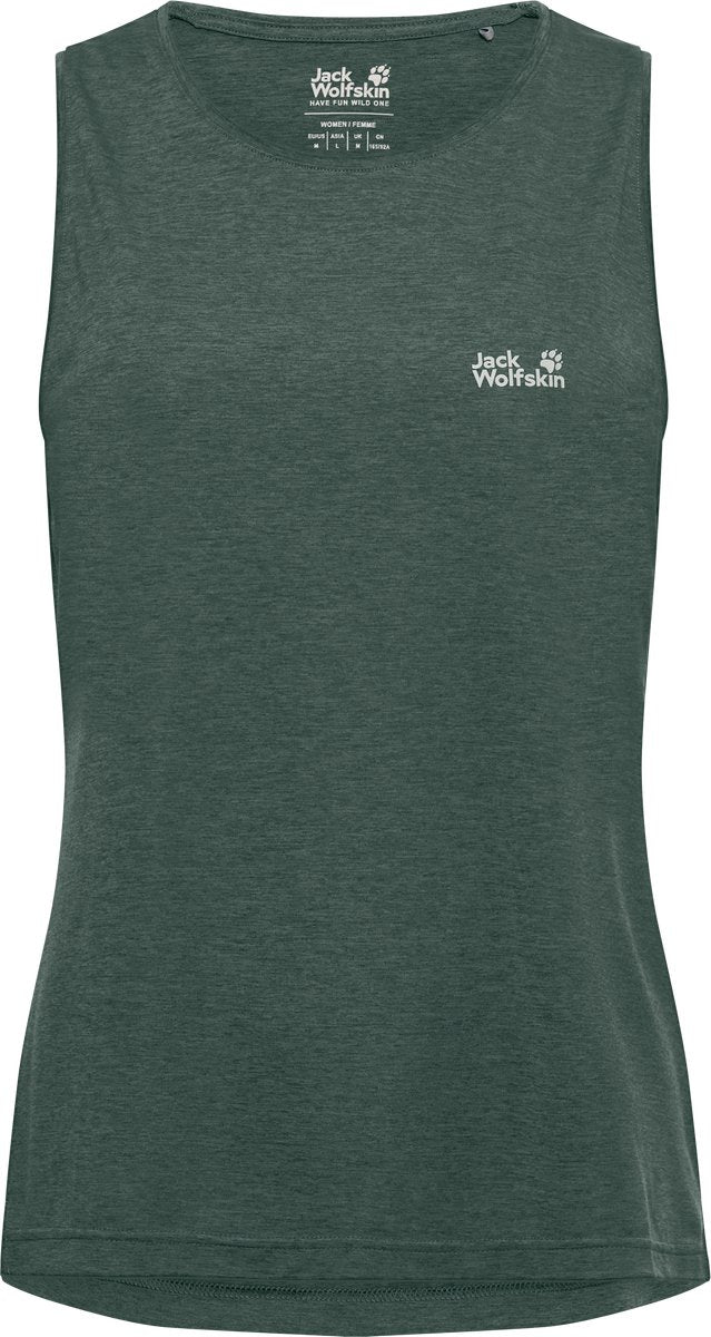Jack wolfskin wildtrail débardeur w - - vêtements outdoor - polaires et pulls - t-shirt