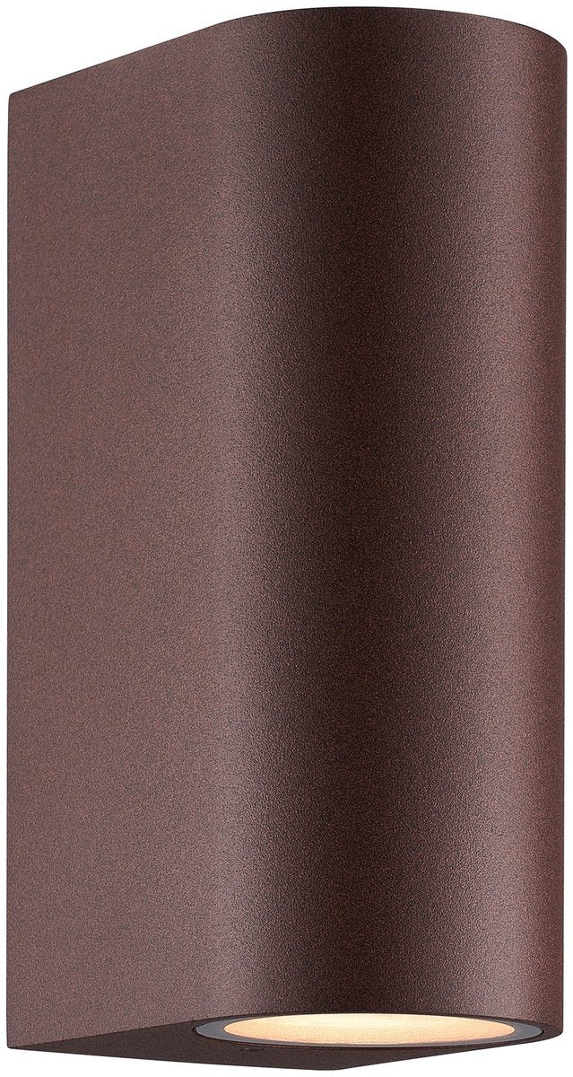 Nordlux -lampe d'extérieur-dion-double-gu10-rouille