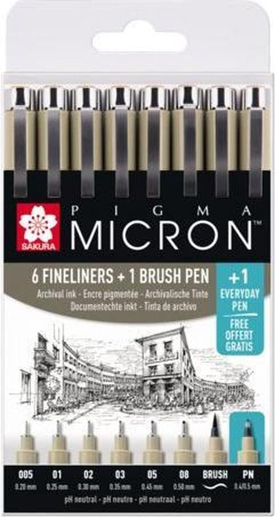 Sakura Pigma Micron Endui Promotion Set