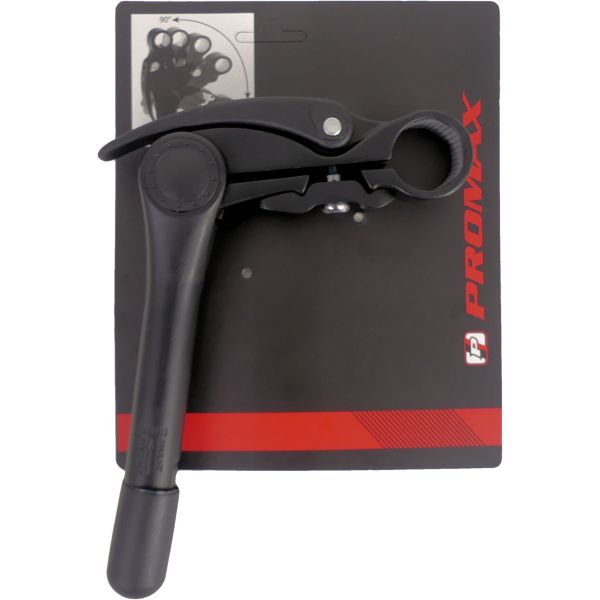 Bikkel tige réglable 25,4 mm 31,8ø noir 180 mm dans la boîte