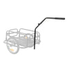 M-wave Trek Rod Bicycle Trailer en acier noir 120 cm 3 pièces