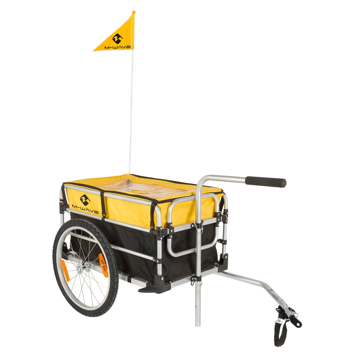 Remorque de vélo à bagages M-wave Stalwart Carry Fold 1
