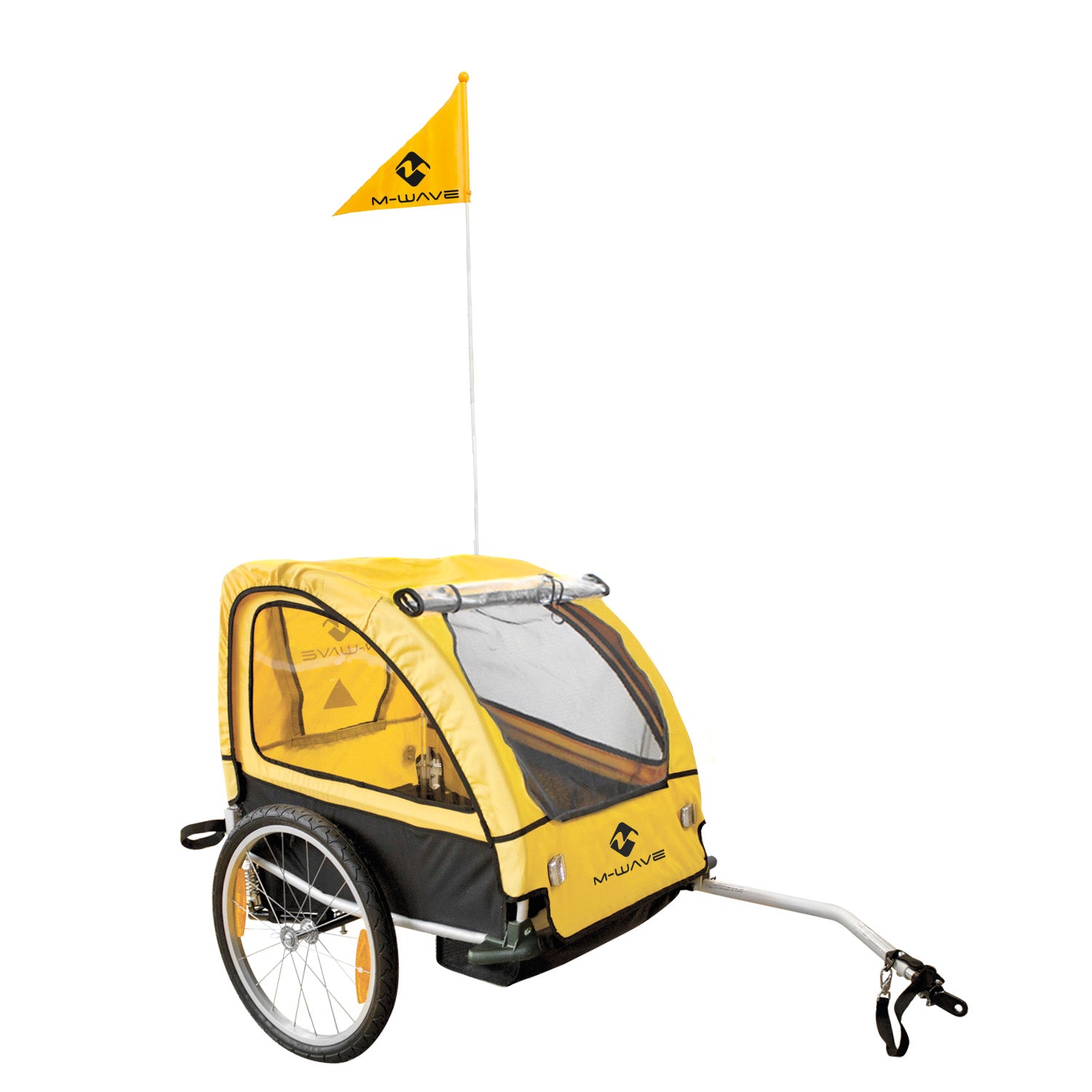 M-wave stalwart kid 2 enfants bagages remorque de vélo
