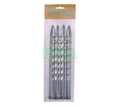 Piquets de tente Campking umefa dentelés 18cm 10 pcs.