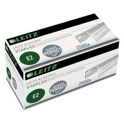 Agrafes leitz e2 argent 2500 pcs