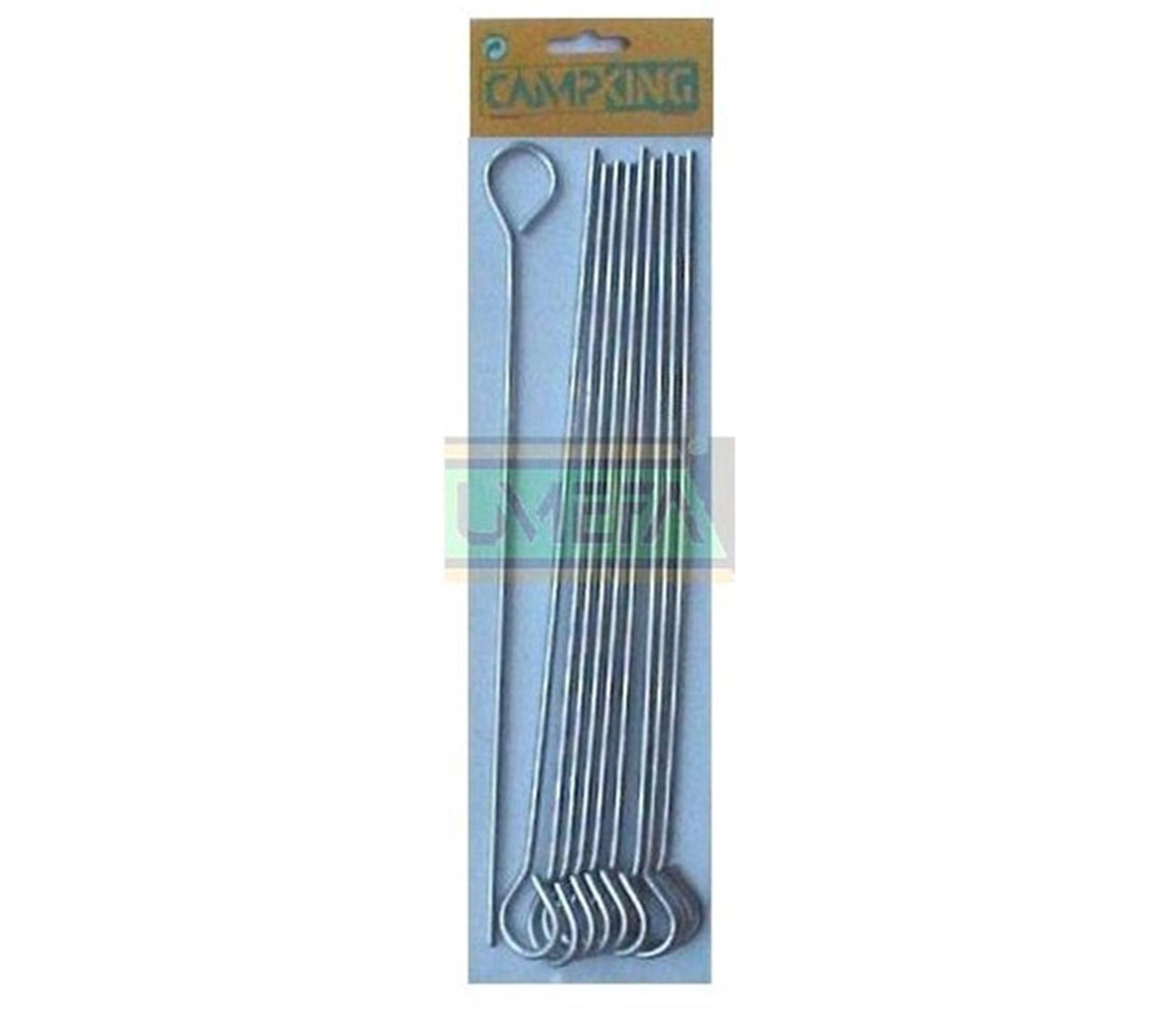 Camping umefa piquet fermé 30 cm 10 pcs