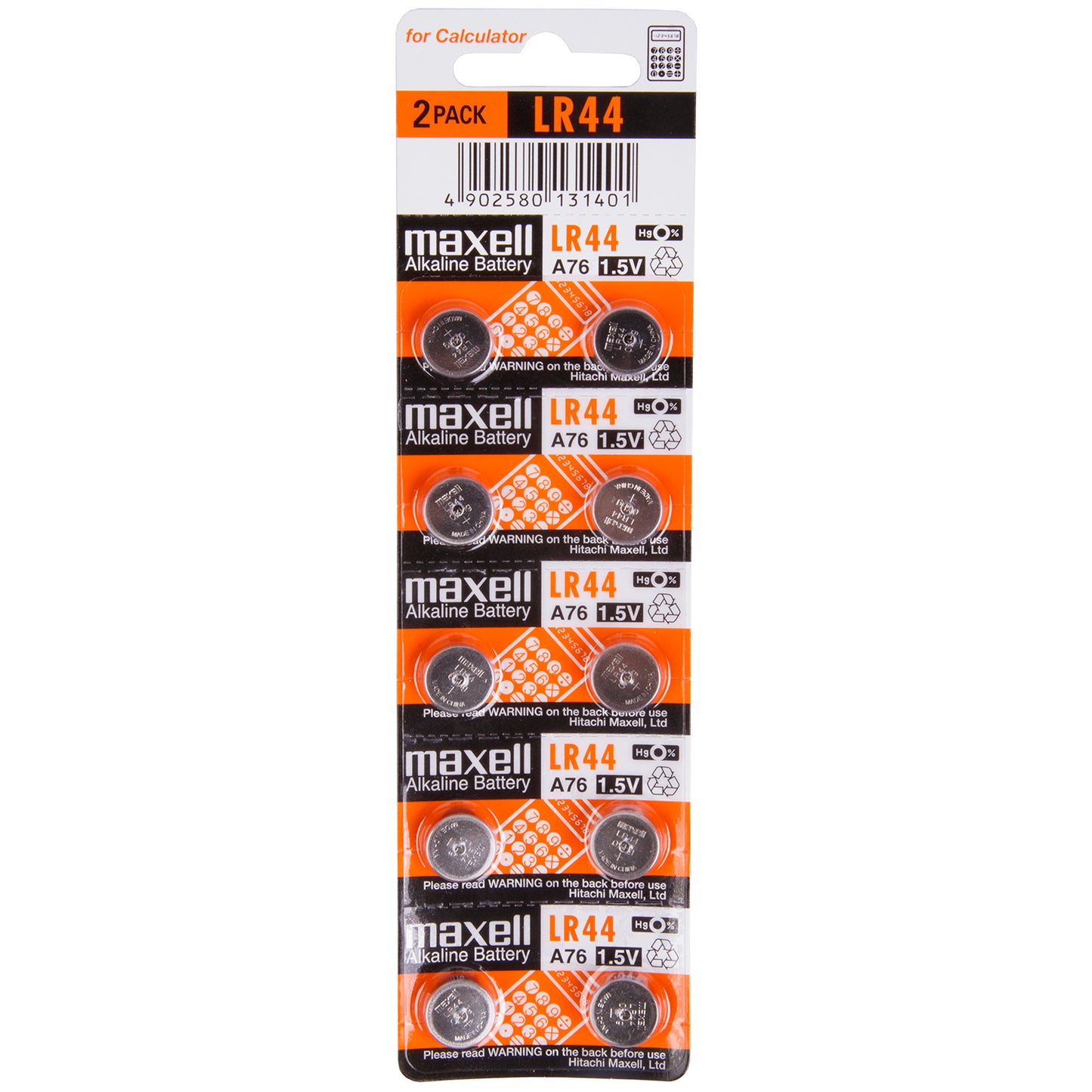 Batterie Maxell lr44 ag13 a76 l1154f