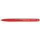 Stylo à bille à bouton-poussoir pilot nsggr rouge