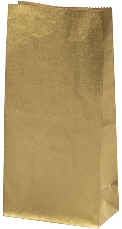Creativ Company Paper Bags Gold, 10st.
