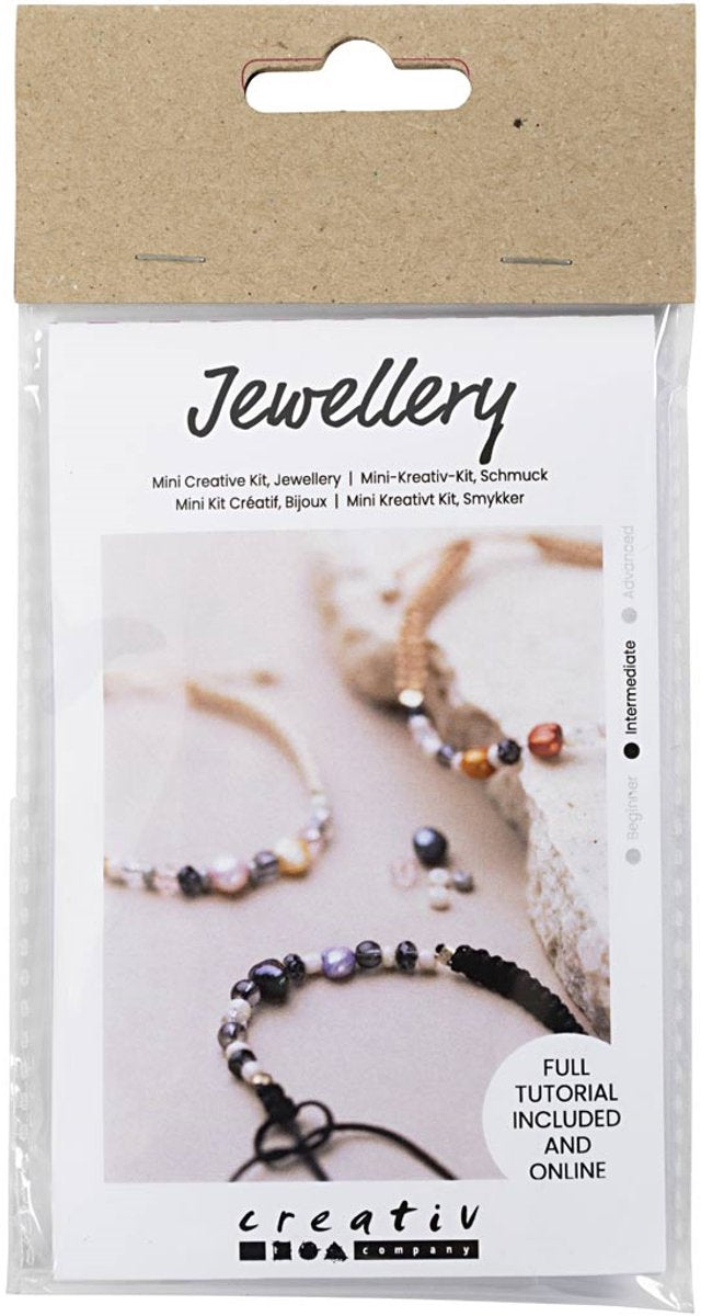 Creativ Company Mini Bracelet de bijoux HobbySet avec fermeture
