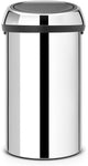 Poubelle Brabantia Touch Bin - 60 litres - acier brillant