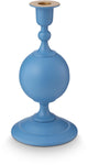 Pip studio chandelier sphère - bougeoir en métal - bleu clair - 24cm