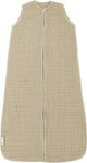Gigoteuse d'été bébé Meyco baby uni - hydrophile prélavée - sable - 60 cm - 0,5 tog
