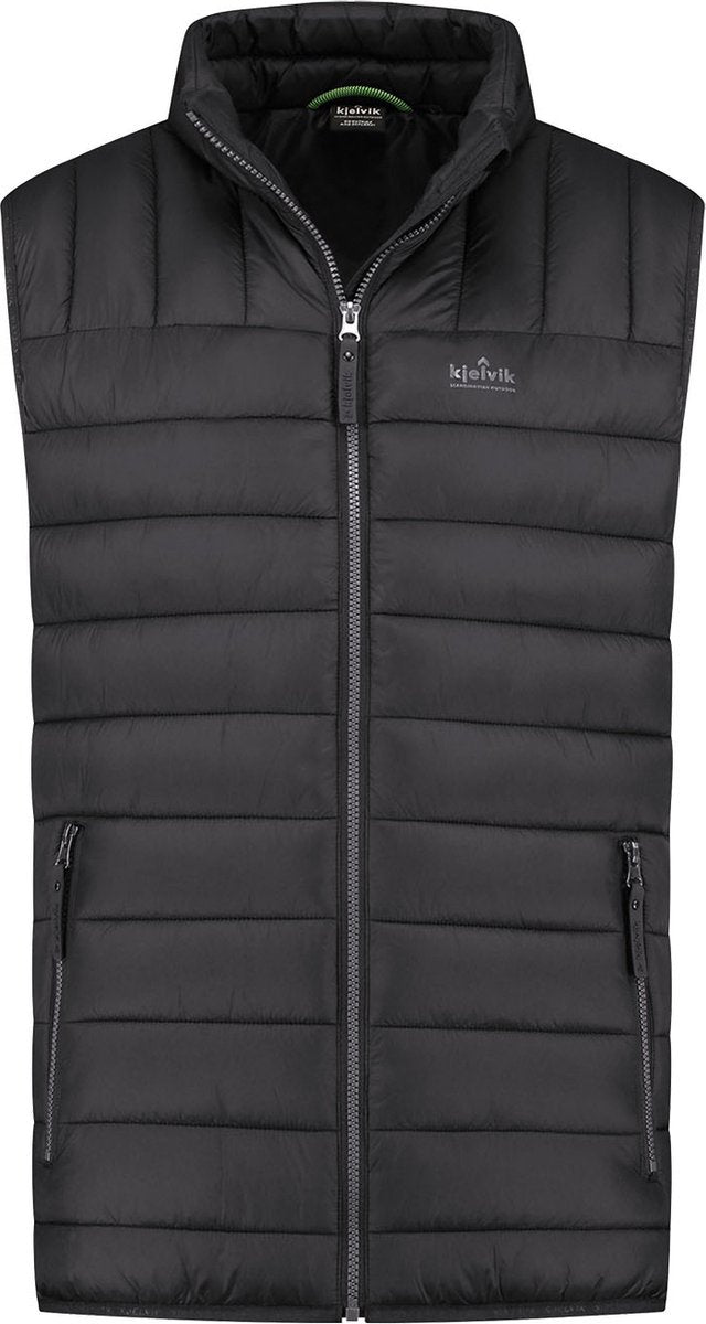Gilet d'extérieur Kjelvik Dean pour homme - noir