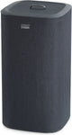 Joseph joseph panier à linge tota - 2 compartiments - tri du linge - 60 litres - noir