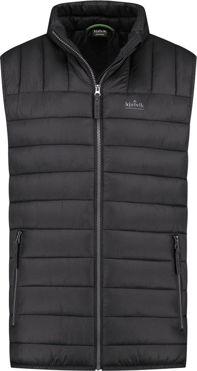 Gilet d'extérieur Kjelvik Dean pour homme - noir