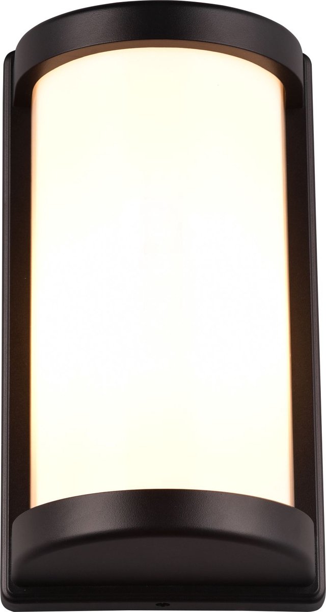 Rl live your light reality puelo - applique murale - noir mat - excl. 1x e27 4w - éclairage extérieur - ip44