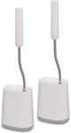 Joseph joseph ensemble de brosses de toilette avec 2 pièces, blanc argent - | flexible léger