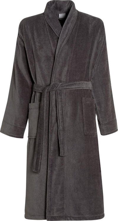 Hippocampe - pure - peignoir - graphite - xxl