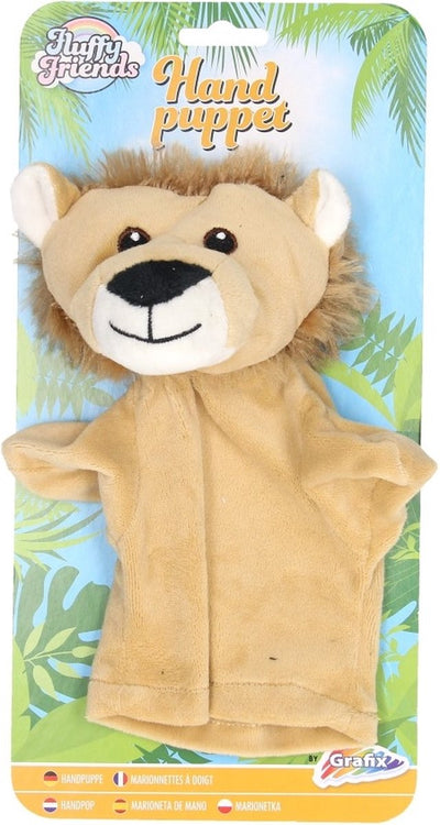 lion animal à main