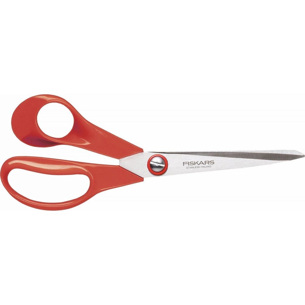 Fiskars de base ciseaux universels à gauche - Red hancheux
