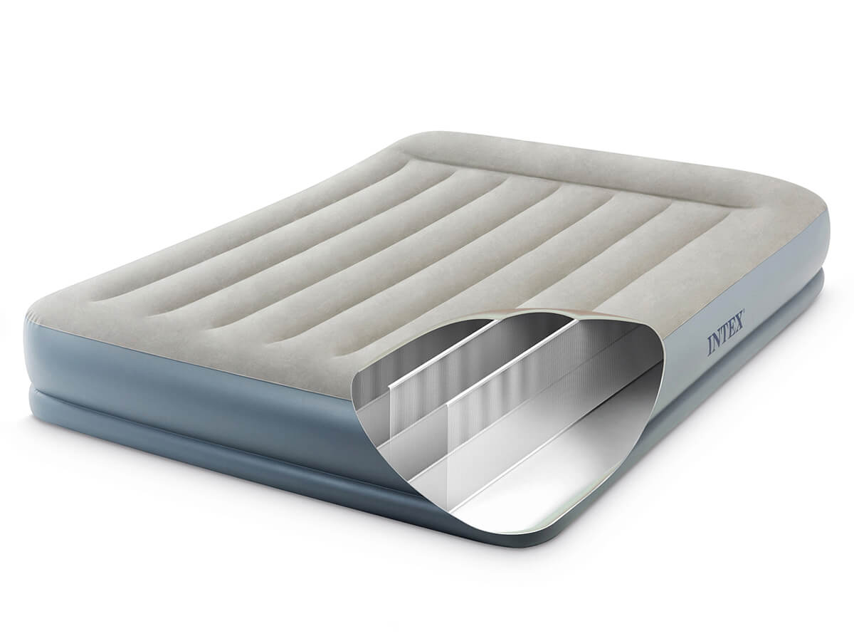 Intex - Oreiller Reste Mid-Rise Air Bed - Double