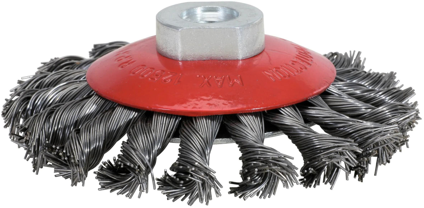Tools KS Brosse ronde avec trou KS Tools M14X2, D = 100 mm