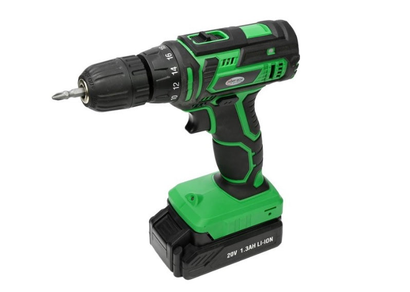 Höfftech Battery Drilling Machine 20V 1.3 Ampère Li-ion