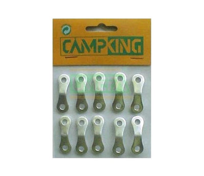Campking umefa clé courbée aluminium a 10 pcs