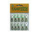 Campking umefa clé courbée aluminium a 10 pcs