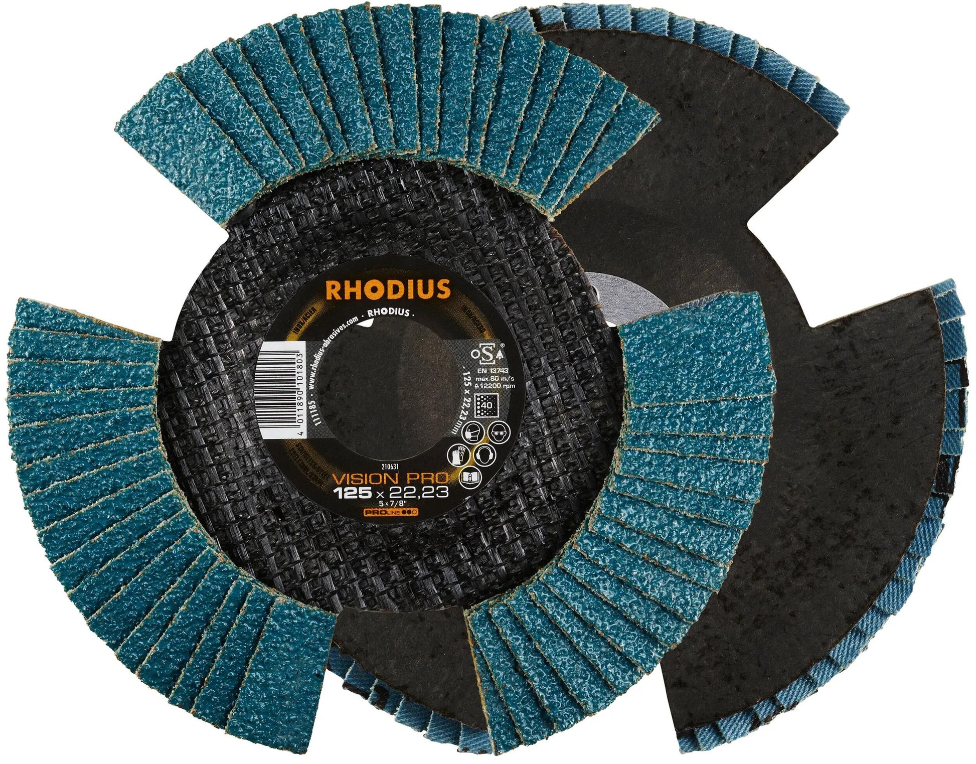 Rhodius Lavers dentelé Vision P 40 125x22.23