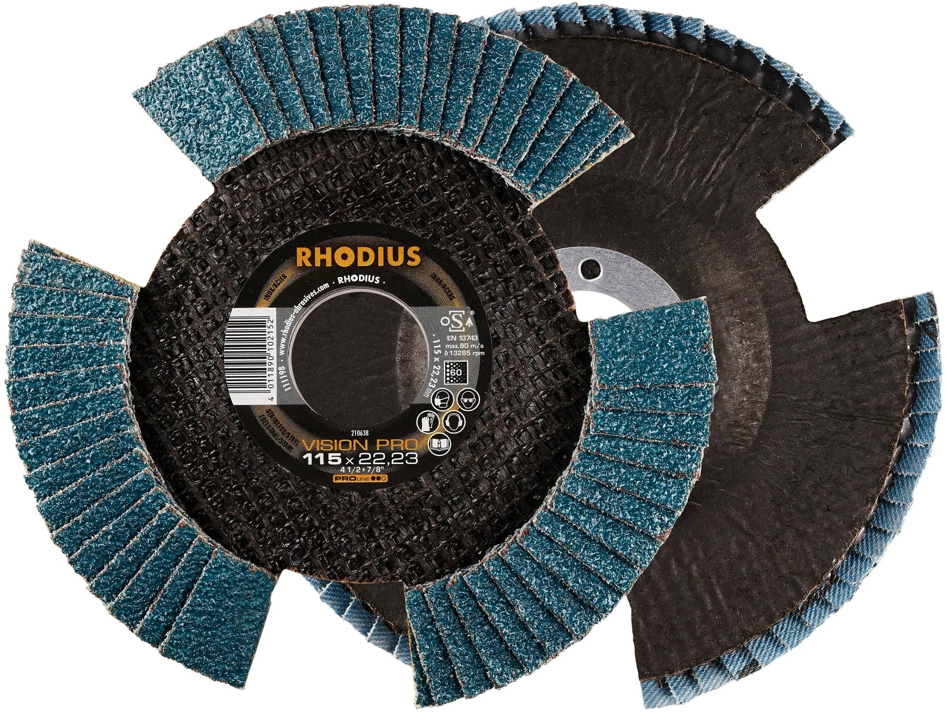 Rhodius Lavers dentelé Vision P 60 115x22.23