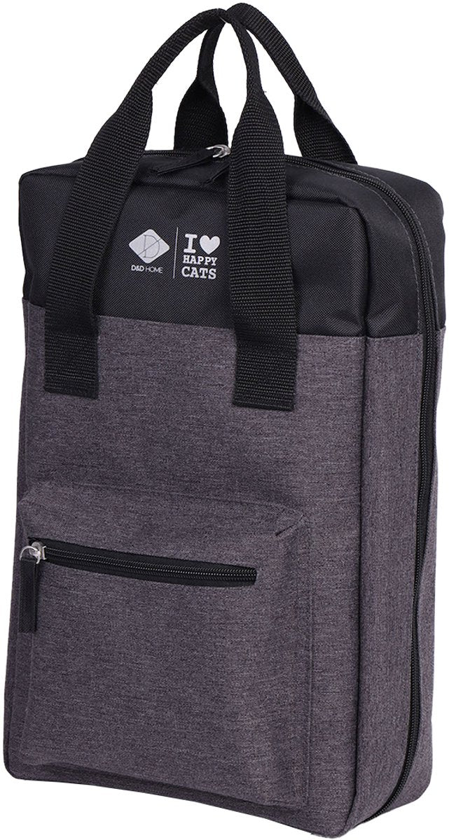 D d home megane - sac de rangement pour jouets 25x8x38cm noir