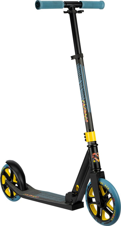 Trottinette pliante Nijdam 200 mm - game trail - noir bleu
