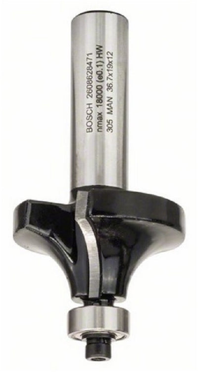 Bosch - fraises à profil arrondi 8 mm, r1 3 mm, l 10,5 mm, g 53 mm