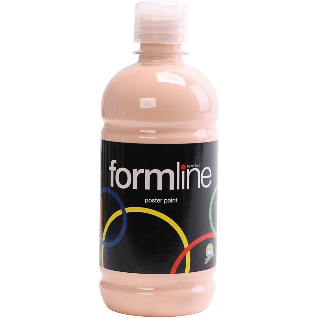 Peinture à la détrempe Creativ company mate, beige, 500 ml 1 bouteille