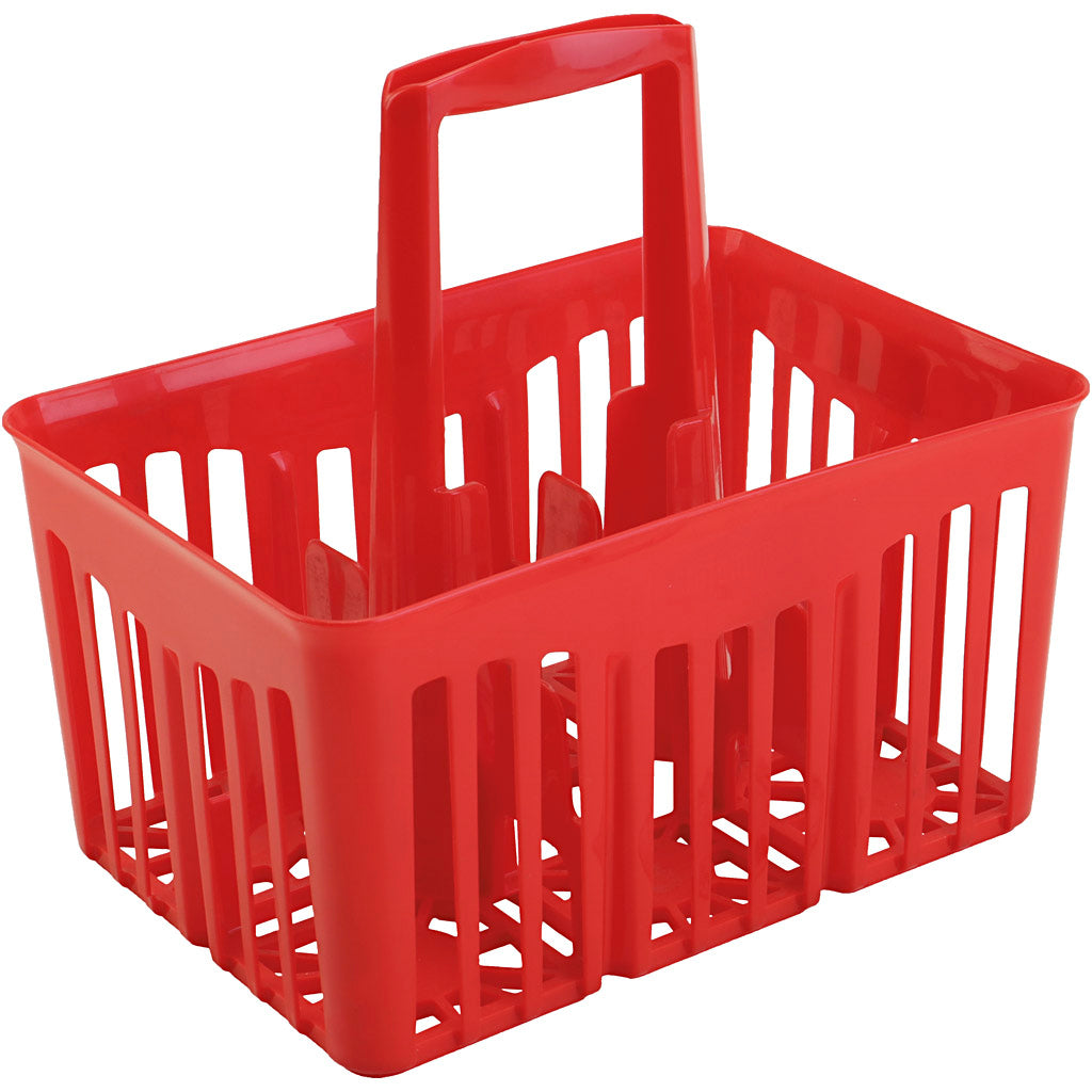 Panier à peinture Primo, rouge, 1 pièce